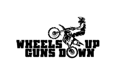 WHEELS UP GUNS DOWN trademark