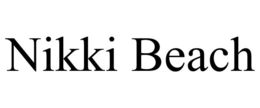 NIKKI BEACH trademark
