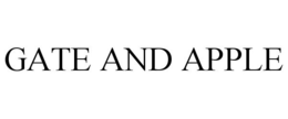 GATE AND APPLE trademark