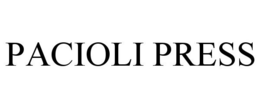 PACIOLI PRESS trademark