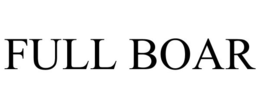 FULL BOAR trademark