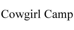 COWGIRL CAMP trademark