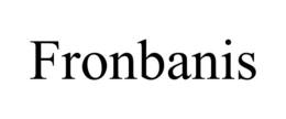 FRONBANIS trademark