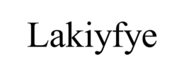 LAKIYFYE trademark