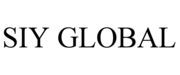 SIY GLOBAL trademark
