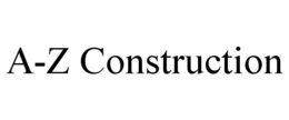 A-Z CONSTRUCTION trademark