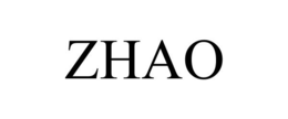 ZHAO trademark