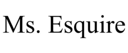 MS. ESQUIRE trademark
