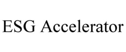 ESG ACCELERATOR trademark