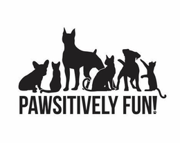 PAWSITIVELY FUN! trademark