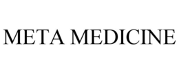 META MEDICINE trademark