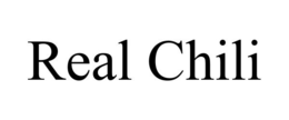 REAL CHILI trademark