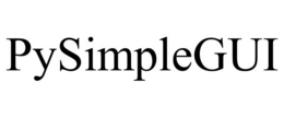 PYSIMPLEGUI trademark