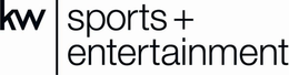KW | SPORTS + ENTERTAINMENT trademark