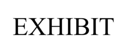 EXHIBIT trademark