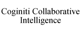 COGINITI COLLABORATIVE INTELLIGENCE trademark