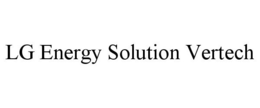 LG ENERGY SOLUTION VERTECH trademark