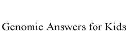 GENOMIC ANSWERS FOR KIDS trademark