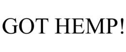 GOT HEMP! trademark