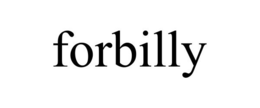 FORBILLY trademark