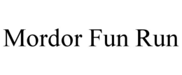 MORDOR FUN RUN trademark