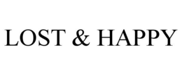 LOST & HAPPY trademark
