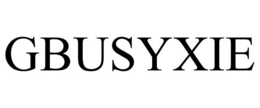 GBUSYXIE trademark