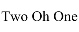 TWO OH ONE trademark