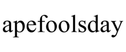 APEFOOLSDAY trademark