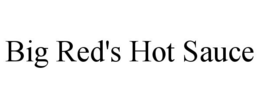 BIG RED'S HOT SAUCE trademark