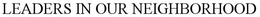 LEADERS IN OUR NEIGHBORHOOD CHARTER SCHOOL trademark