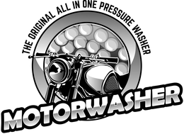 THE ORIGINAL ALL IN ONE PRESSURE WASHER MOTORWASHER trademark
