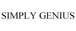 SIMPLY GENIUS trademark