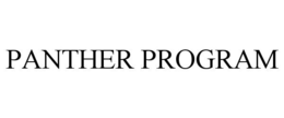 PANTHER PROGRAM trademark