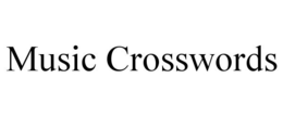 MUSIC CROSSWORDS trademark
