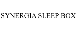 SYNERGIA SLEEP BOX trademark