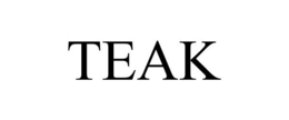 TEAK trademark