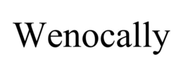 WENOCALLY trademark