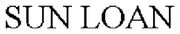 SUN LOAN trademark