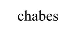 CHABES trademark