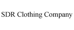 SDR CLOTHING COMPANY trademark