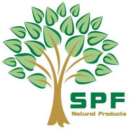 SPF NATURAL PRODUCTS trademark