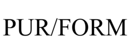 PUR/FORM trademark