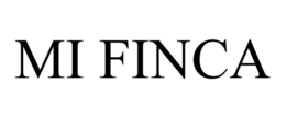 MI FINCA trademark