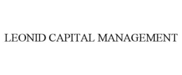 LEONID CAPITAL MANAGEMENT trademark