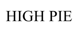 HIGH PIE trademark