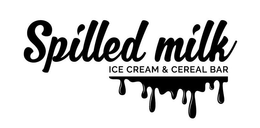 SPILLED MILK ICE CREAM & CEREAL BAR trademark