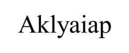 AKLYAIAP trademark