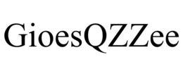 GIOESQZZEE trademark