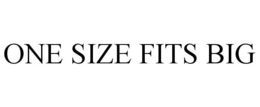 ONE SIZE FITS BIG trademark